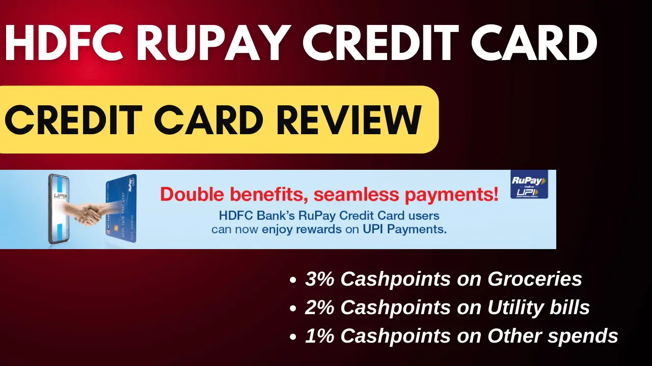 Hdfc Bank Upi Rupay Credit Card Full Review Moneyvigyan 7292