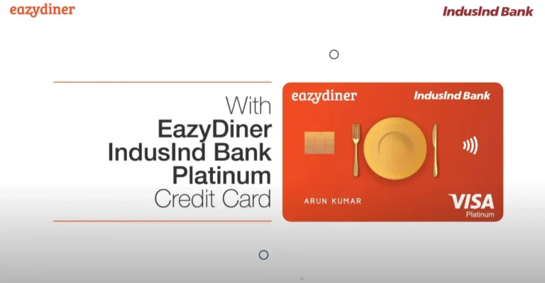 Earn unbelievable discounts every time you choose to eat out with our new edition of EazyDiner IndusInd Bank Platinum Credit Card